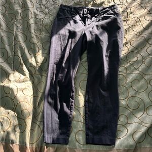 Gap Navy Curvy Signature Skinny Ankle Pants in size 10